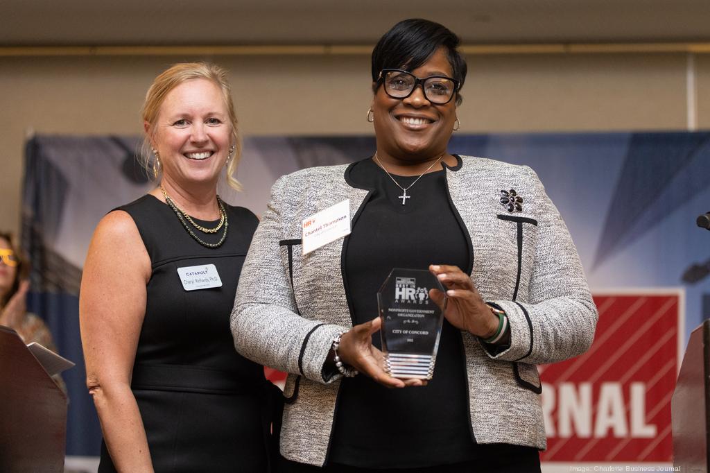 Concord's HR Director Chantel Thompson Receiving Best in HR Award